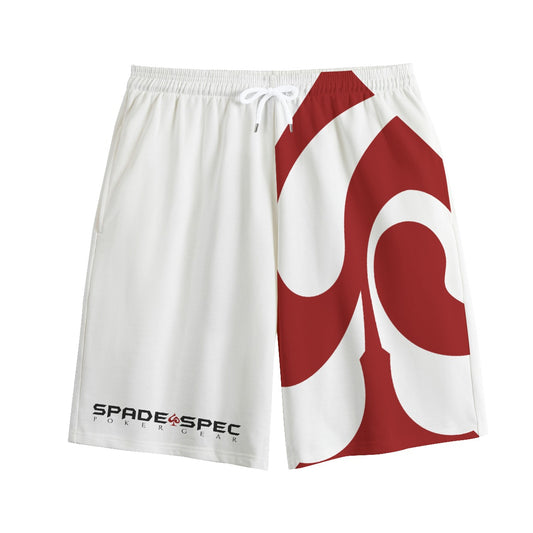 SSPG Mega Spade Cotton Shorts WHT