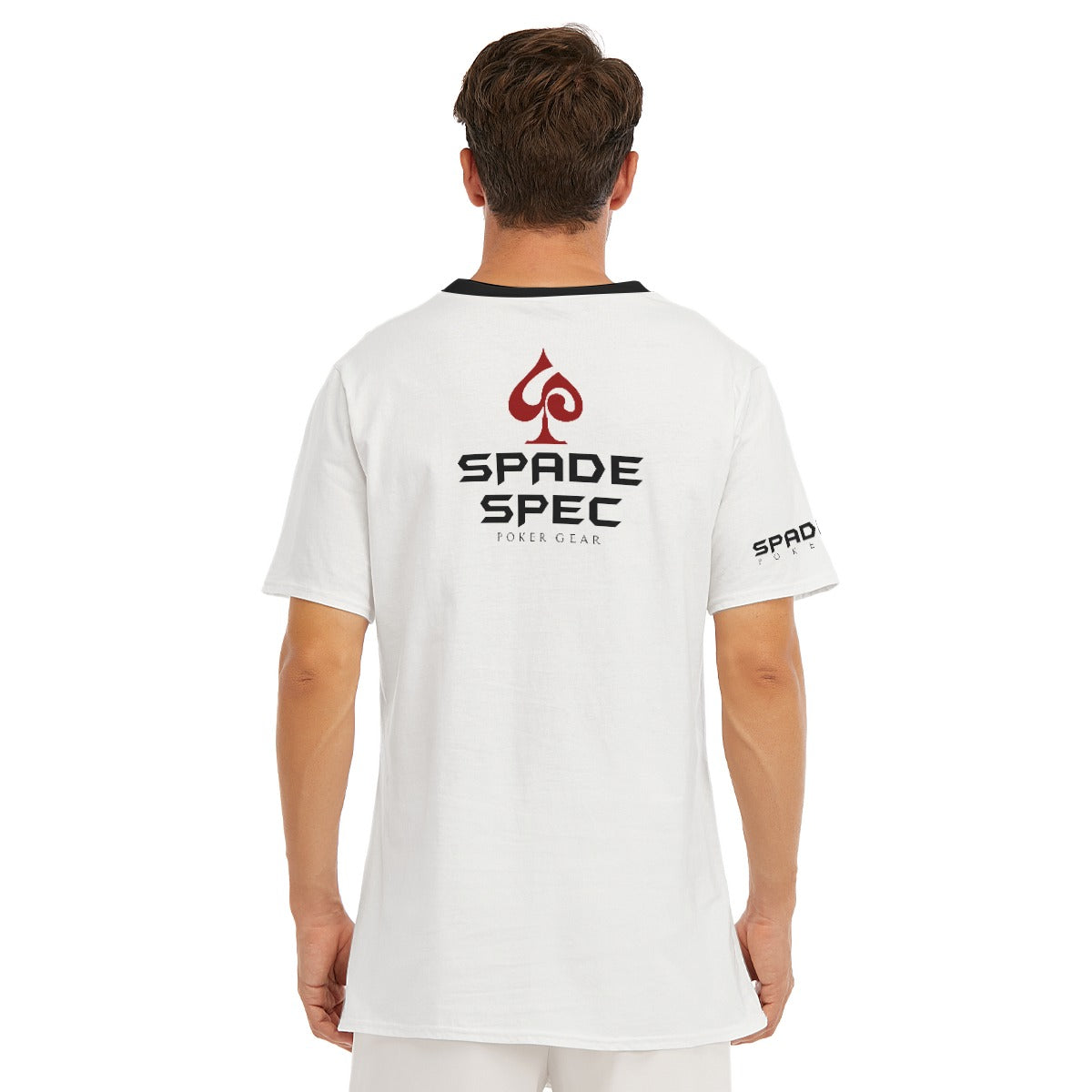 SSPG Lower Spaded Cotton T-Shirt WHT