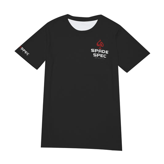 SSPG Logo Cotton T-Shirt BLK