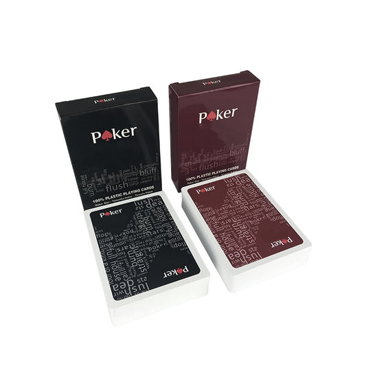 2 Pack POKER STARS Premium Quality Plastic Poker Cards